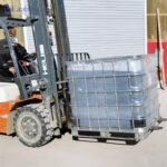 Emusion Breaker EB-100 1100kg ibc package loading at factory
