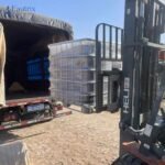 polixetonium chloride 1100kg ibc loading at factory