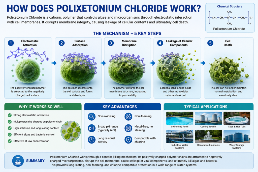 How Does Polixetonium Chloride Work?