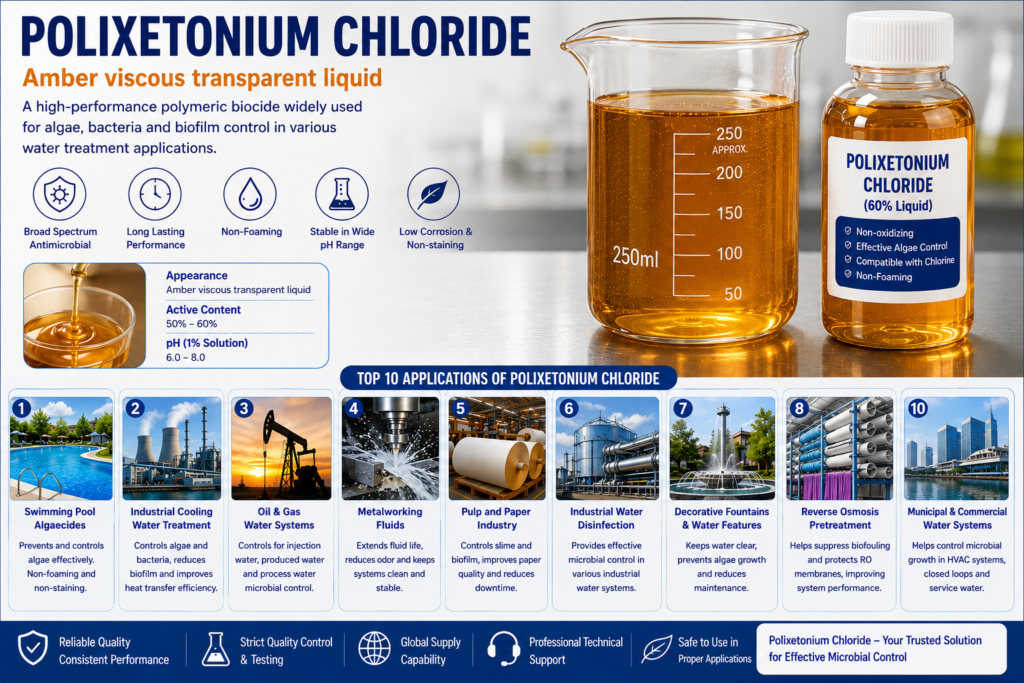 Top 10 Applications of Polixetonium Chloride