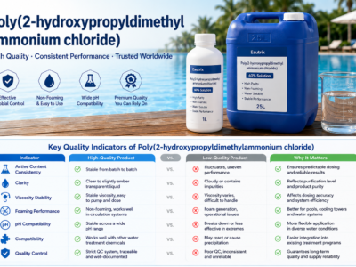What Makes High-Quality Poly(2-hydroxypropyldimethylammonium chloride)